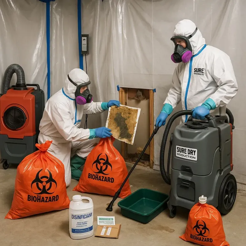Contaminated Water Handling Protocols process in Wantagh, NY