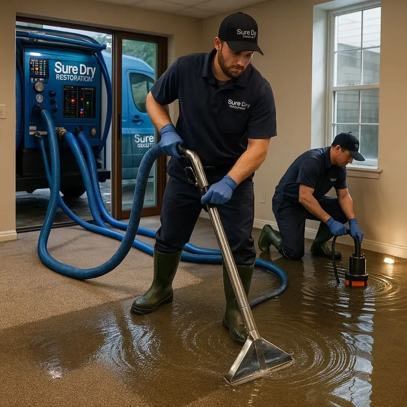 Water Extraction and Removal process in Wantagh, NY